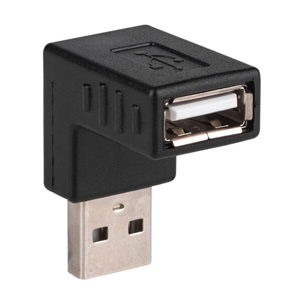 Main product image for USB A Male to USB A Female 90 Degree Adapter 130-580